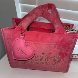 Pink Juicy Couture tote bag
